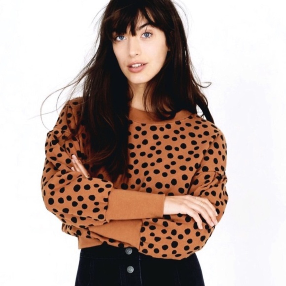 Madewell Leopard Sweatshirt